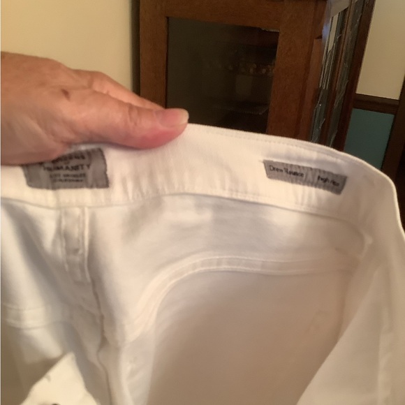 Citizens of Humanity Drew Fray White Cropped Jeans 26 (28x27) - Picture 6 of 6